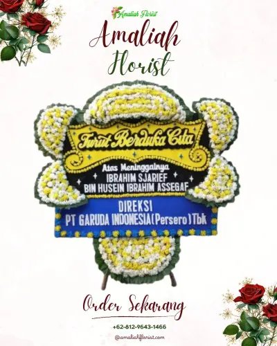 Papan Bunga Duka di Asam Kumbang